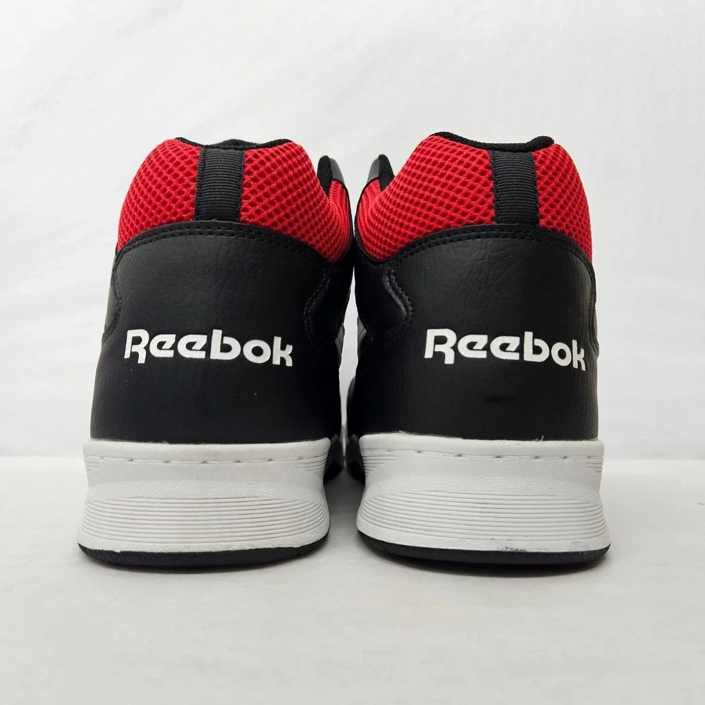 Reebok BB4500 High Top Work Safety Sneakers RB4132 Black Red White Men's Size 13